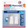 Cabide de toalhas TESA 59785-00000 interior aço inoxidável branco