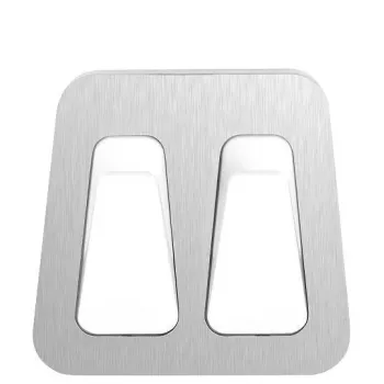 Cabide de toalhas TESA 59785-00000 interior aço inoxidável branco