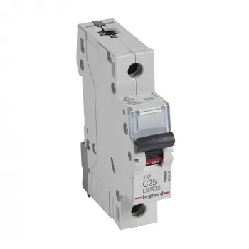 Legrand TX3 Disjuntor magnetotérmico miniatura tipo C 1