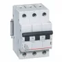 Disjuntor magnetotérmico Legrand 419169 B16A 3P 6kA – 16 A, 3 polos, 6 kA de poder de corte