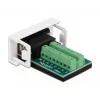 Ficha VGA para módulo de blocos de terminais DeLOCK Easy 45