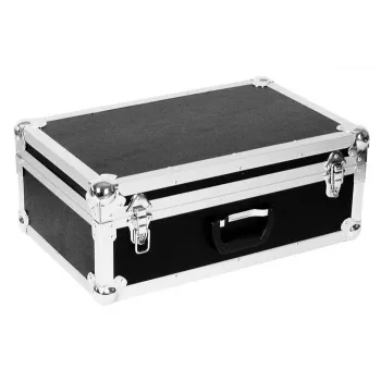 Flightcase Roadinger 30126200 contraplacado preto prateado 6 kg