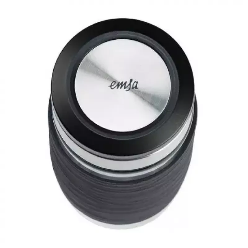 EMSA N20803 caneca de chá, 420 ml, preto, com filtro