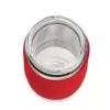 Emsa TEA MUG caneca isotérmica com filtro 2 em 1, 420 ml, vermelho