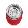Emsa TEA MUG caneca isotérmica com filtro 2 em 1, 420 ml, vermelho