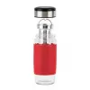 Emsa TEA MUG caneca isotérmica com filtro 2 em 1, 420 ml, vermelho