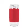Emsa TEA MUG caneca isotérmica com filtro 2 em 1, 420 ml, vermelho