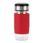 Emsa TEA MUG caneca isotérmica com filtro 2 em 1, 420 ml, vermelho