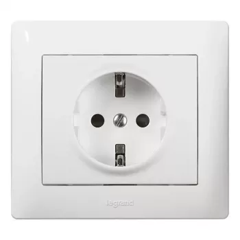 Tomada Legrand Galea Ultra — modelo 771063, acabamento branco