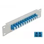Patch panel de fibra ótica DeLOCK 10