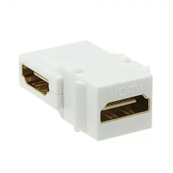 Acoplamento Keystone HDMI fêmea-fêmea em ângulo ACT