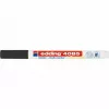 Marcador de giz Edding 4085 ponta bullet preto 1 unid.