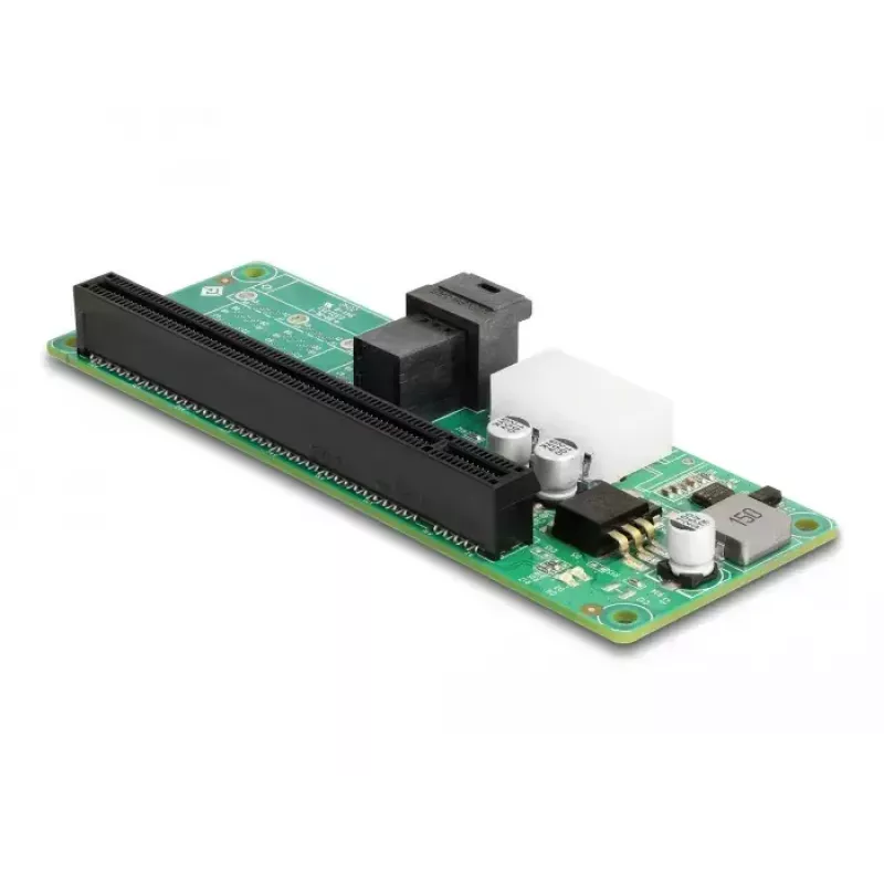 Conversor DeLOCK 1 x SFF-8643 para interface host PCIe x16 interface de saída PCIe SFF-8643