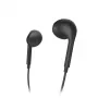Headset Hama Glow com fios In-Ear chamadas/música preto