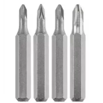 Conjunto de pontas para chave de fendas KWB 128140 – 4 unid., Pozidriv PZ0 & PZ1, 28 mm
