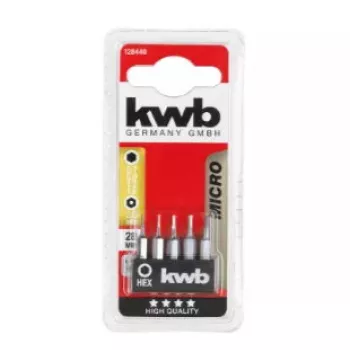 KWB 128440 conjunto de pontas de aço, 1 embalagem