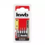 KWB 128440 conjunto de pontas de aço, 1 embalagem