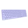 Teclado sem fios Rapoo E9700M QWERTZ alemão lilás RF Bluetooth