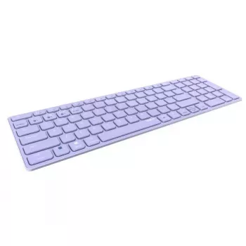 Teclado sem fios Rapoo E9700M QWERTZ alemão lilás RF Bluetooth