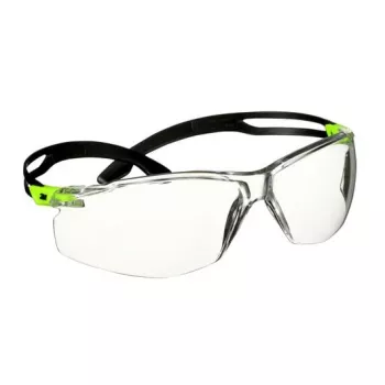 Óculos de proteção 3M SF501SGAF-GRN-EU policarbonato (PC) preto, verde