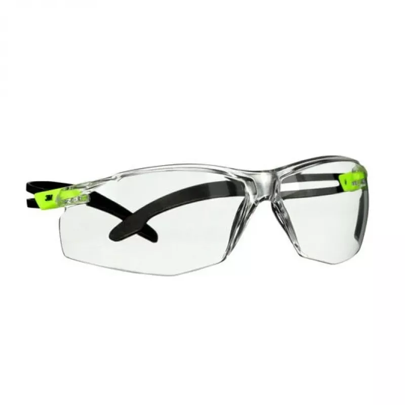 Óculos de proteção 3M SF501SGAF-GRN-EU policarbonato (PC) preto, verde