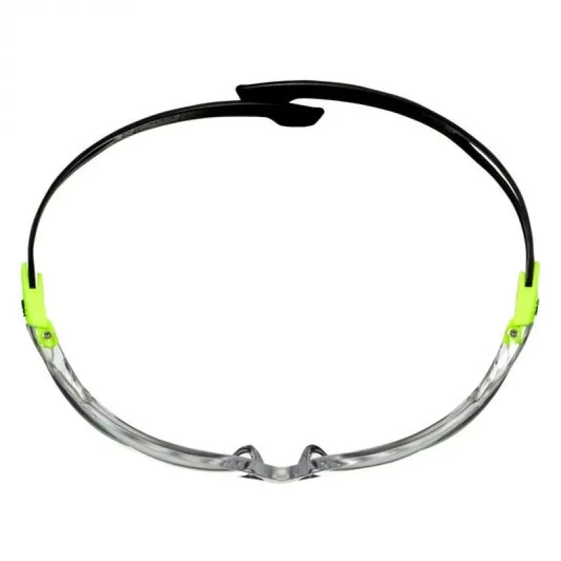 Óculos de proteção 3M SF501SGAF-GRN-EU policarbonato (PC) preto, verde