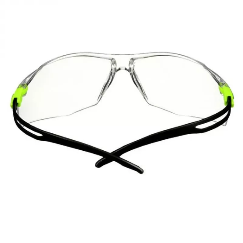 Óculos de proteção 3M SF501SGAF-GRN-EU policarbonato (PC) preto, verde