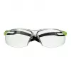 Óculos de proteção 3M SF501SGAF-GRN-EU policarbonato (PC) preto, verde