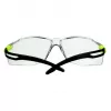Óculos de proteção 3M SF501SGAF-GRN-EU policarbonato (PC) preto, verde