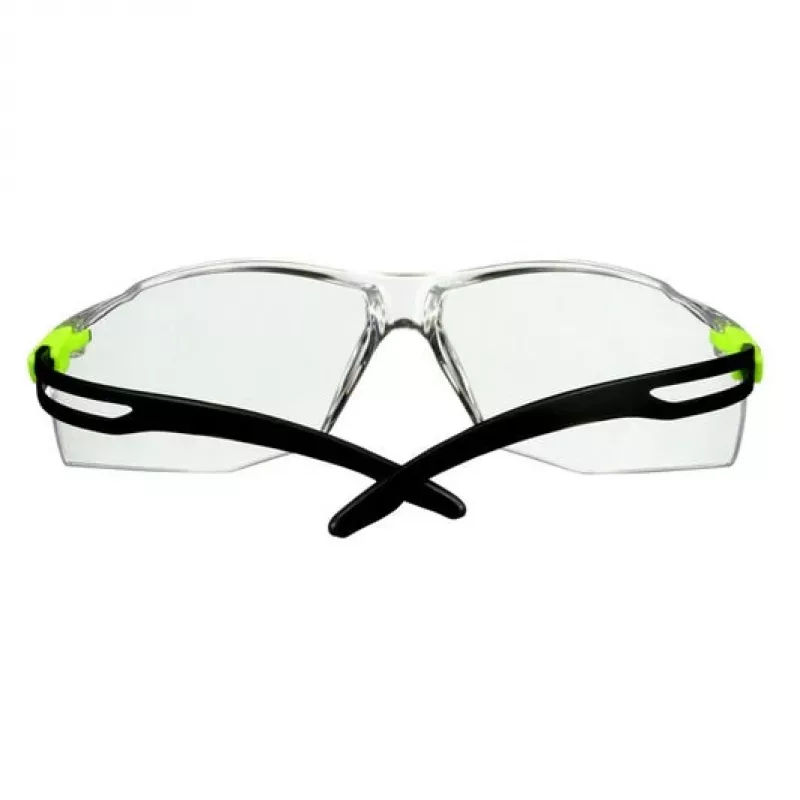 Óculos de proteção 3M SF501SGAF-GRN-EU policarbonato (PC) preto, verde