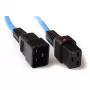 Cabo de alimentação ACT C19 IEC Lock - C20 azul 1 m, PC1357