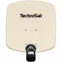TechniSat DIGIDISH 33 antena parabólica com Satfinder V/H-LNB, bege