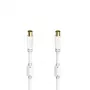 Cabo coaxial Hama 00205248 5 m coaxial branco