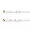 Cabo coaxial Hama 00205253 5 m F branco