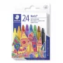 Lápis de cera Staedtler 220 08 C24, cores sortidas, 24 unidades