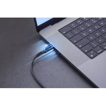 Cellularline Display cabo USB-C com ecrã LCD integrado