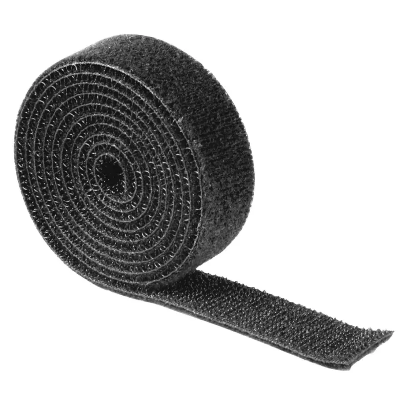 Hama 00221007 abraçadeira de cabos abraçadeira de velcro nylon preta 1 unid.