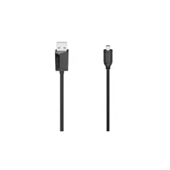 Cabo USB Hama 00074261 1,5 m Mini-USB B USB-A USB 2.0 preto