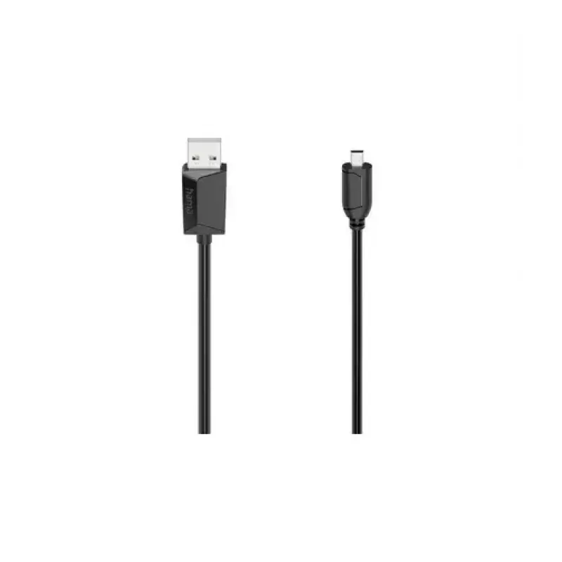 Cabo USB Hama 00074261 1,5 m Mini-USB B USB-A USB 2.0 preto