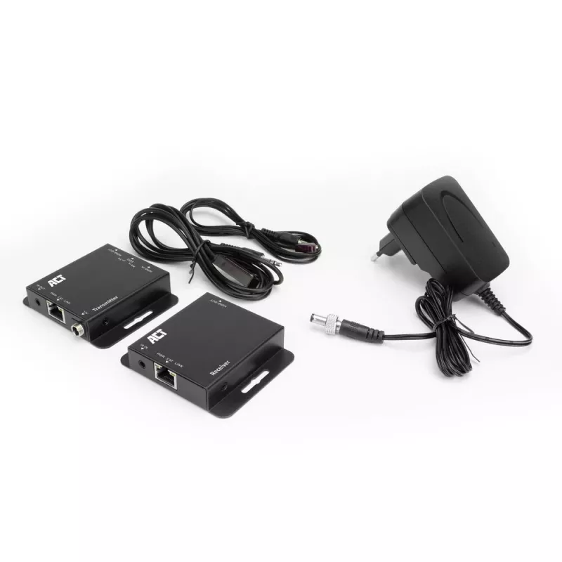 ACT AC7801 emissor e recetor AV, preto