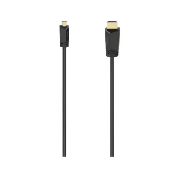 Cabo HDMI Hama 00074259 2 m HDMI tipo A (standard) HDMI tipo D (micro) preto