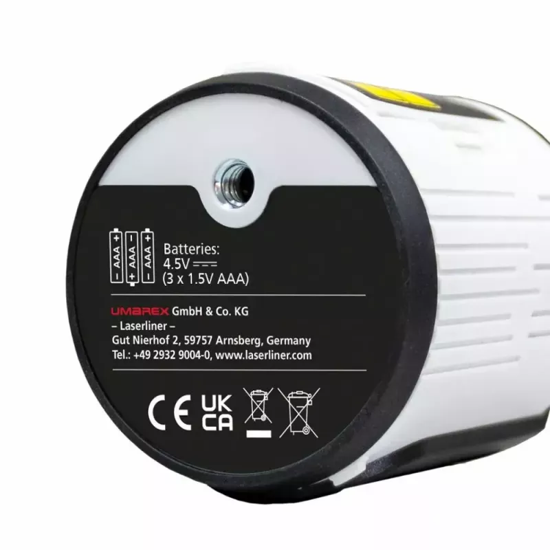 Nível Laser de Linhas Cruzadas Laserliner 081.081E 40m Precisão de autonivelamento 0,5 mm/m