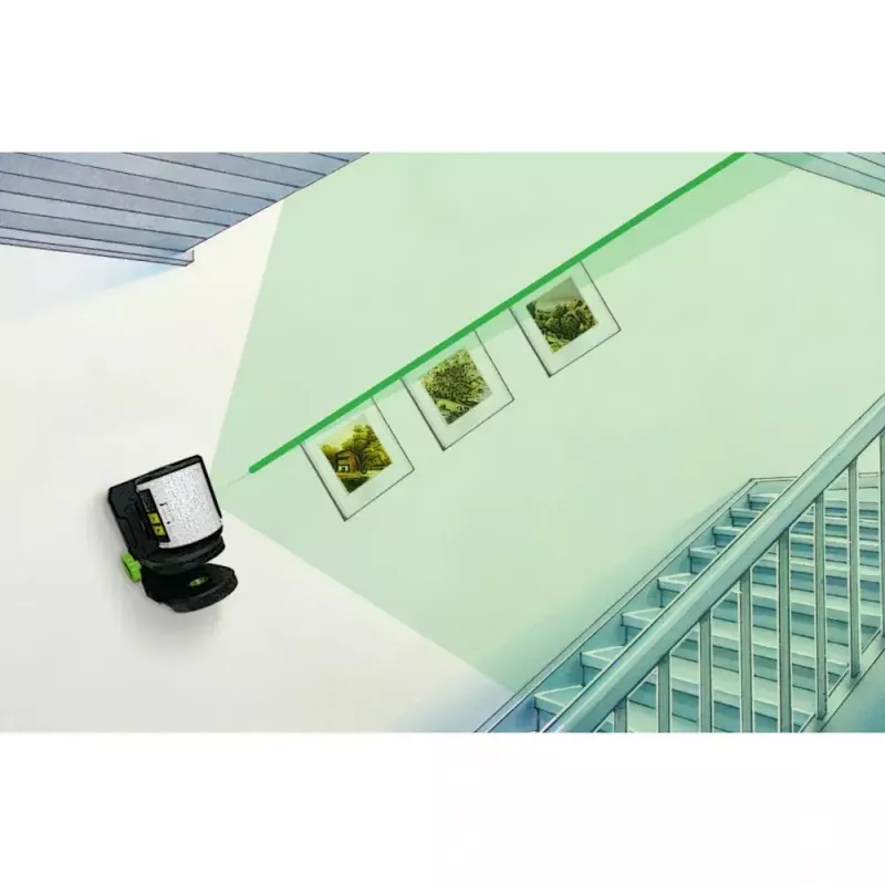Nível Laser de Linhas Cruzadas Laserliner 081.081E 40m Precisão de autonivelamento 0,5 mm/m