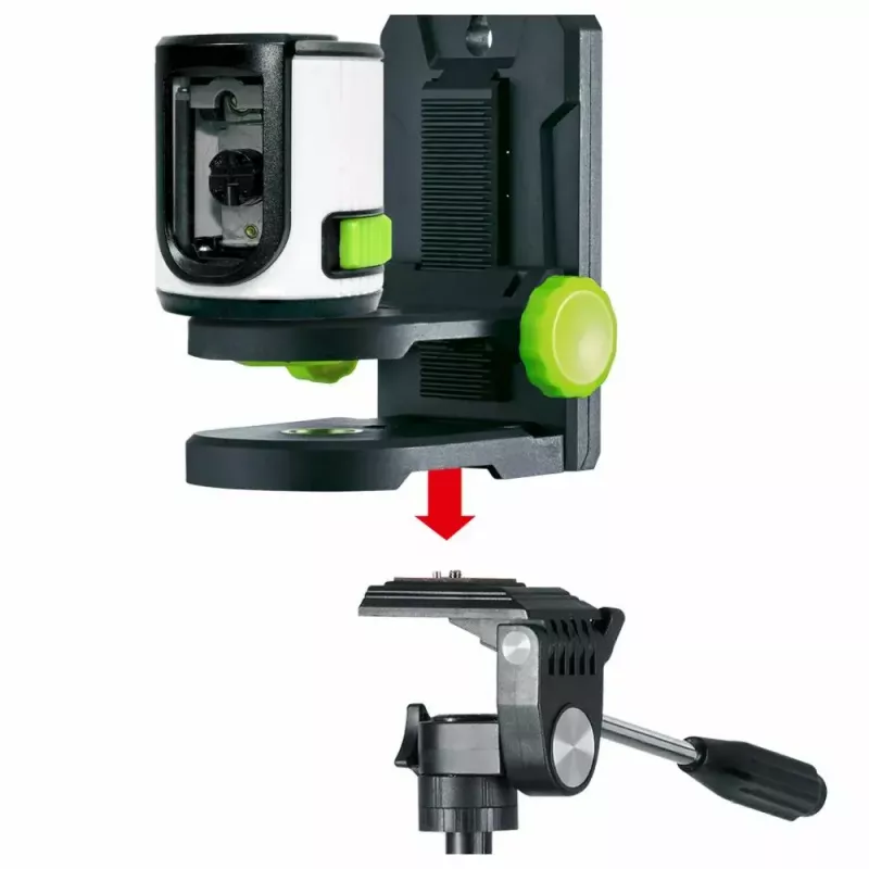 Nível Laser de Linhas Cruzadas Laserliner 081.081E 40m Precisão de autonivelamento 0,5 mm/m