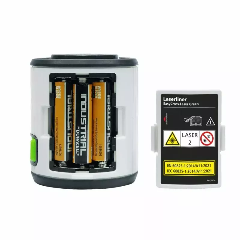 Nível Laser de Linhas Cruzadas Laserliner 081.081E 40m Precisão de autonivelamento 0,5 mm/m
