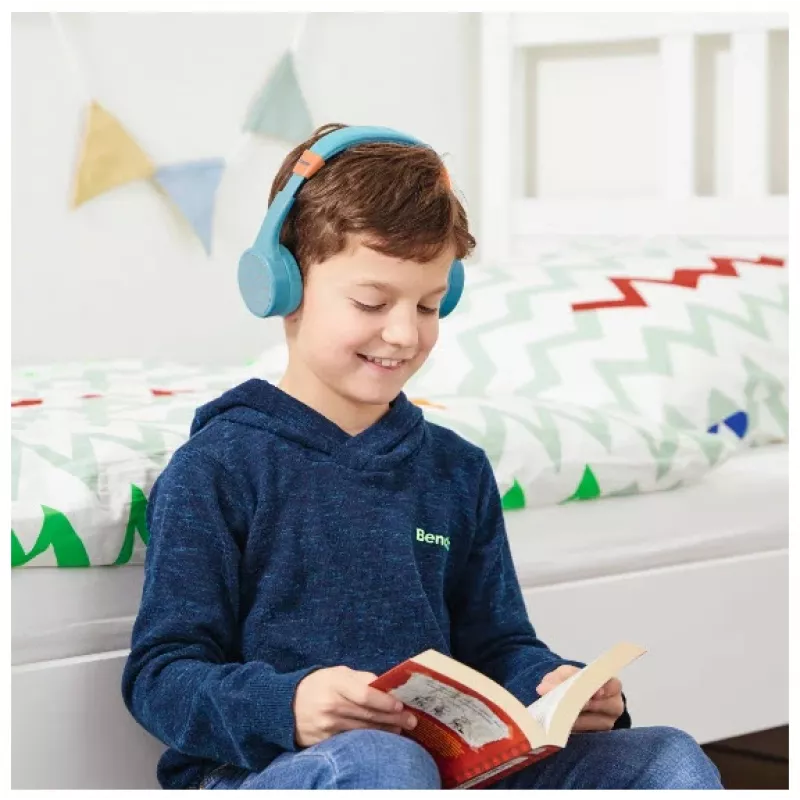 Hama Teens Guard II Headset Sem Fios Head-band Chamadas/Música USB Type-C Bluetooth Azul, Laranja