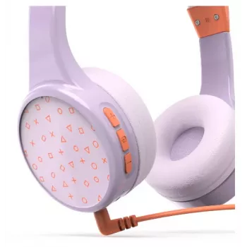 Hama Teens Guard II Headset Sem Fios Head-band Chamadas/Música USB Type-C Bluetooth Laranja, Roxo