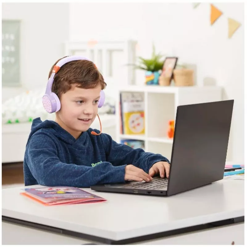 Hama Teens Guard II Headset Sem Fios Head-band Chamadas/Música USB Type-C Bluetooth Laranja, Roxo