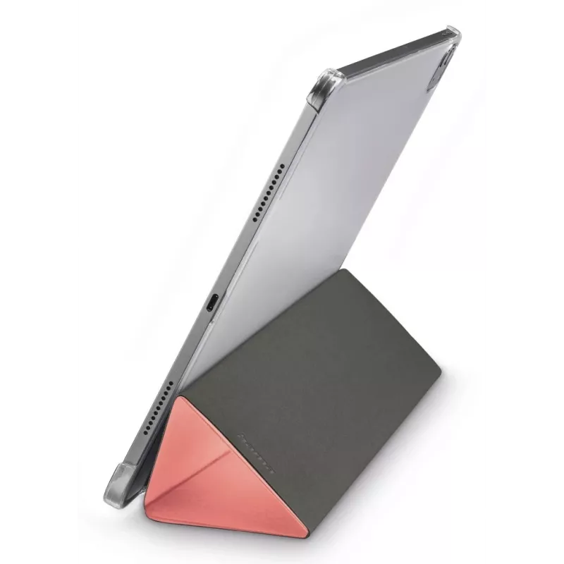 Capa tipo livro Hama Fold Clear 33 cm (13 polegadas) coral, transparente