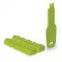 Bloqueador de porta RJ45 Lindy verde, 10x + 1 chave, bloqueador de porta + chave, RJ-45, verde, acrilonitrilo-butadieno-estireno (ABS), 10 unidades, saco de plástico